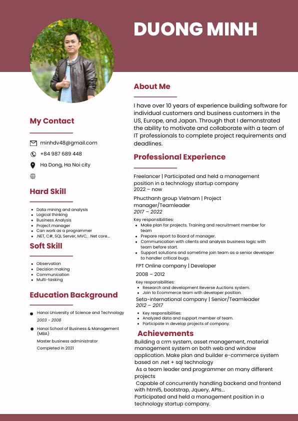 Minh Duong Profile Resume.pdf