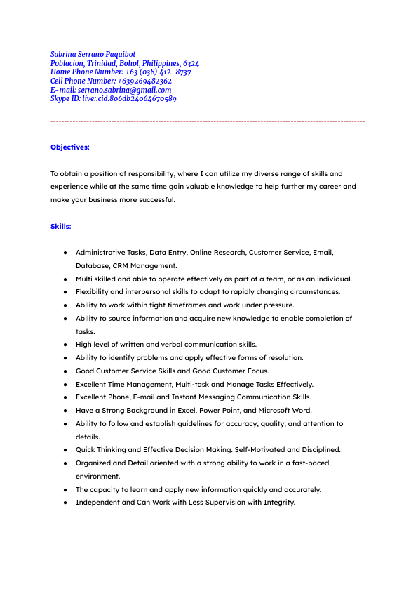 Sabrina Serrano - Updated CV 2023.pdf