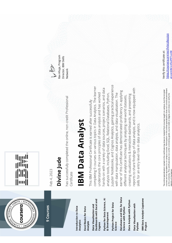 IBM Data Analyst Professional Certificate.pdf