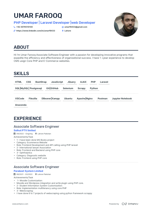 UmarFarooq(PHP dev)CV.pdf