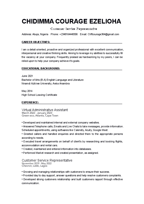 CHIDIMMA COURAGE Resume.pdf