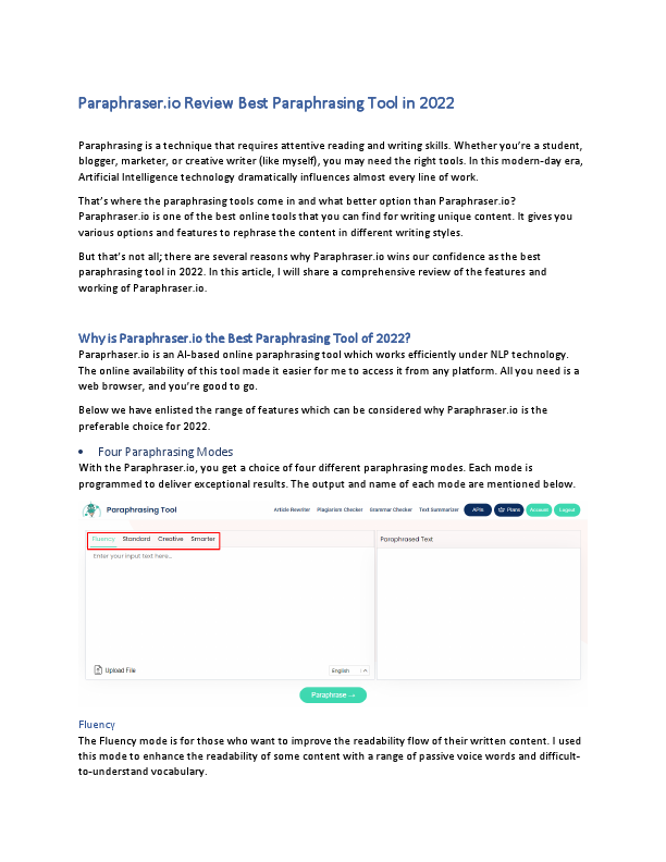 Paraphraser.io Review Best Paraphrasing Tool in 2022.pdf