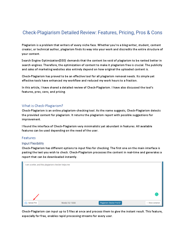 Check-Plagiarism Detailed Review Features, Pricing, Pros & Cons.pdf