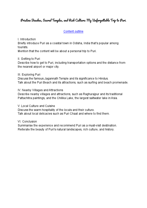 Pristine Beaches, Sacred Temples, and Rich Culture_ My Unforgettable Trip to Puri.pdf