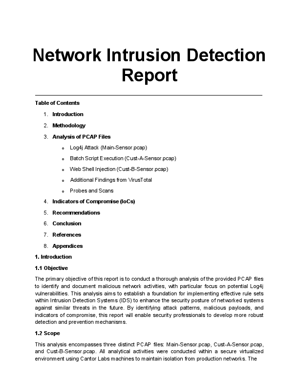 Network Intrusion Detection Report.pdf