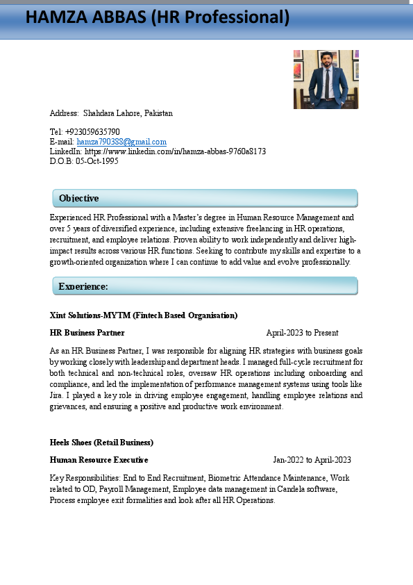 Hamza Abbas HR Professional Resume 2025 (1).pdf