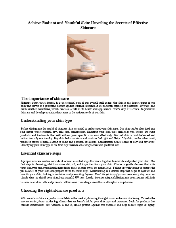 skin care article.pdf