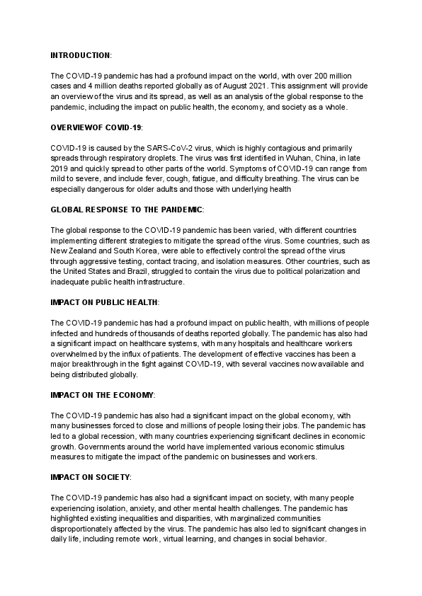 COVID-19 Full Assignment .pdf