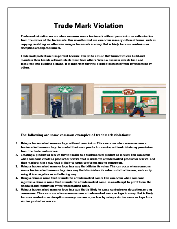 Trade Mark Violation.pdf