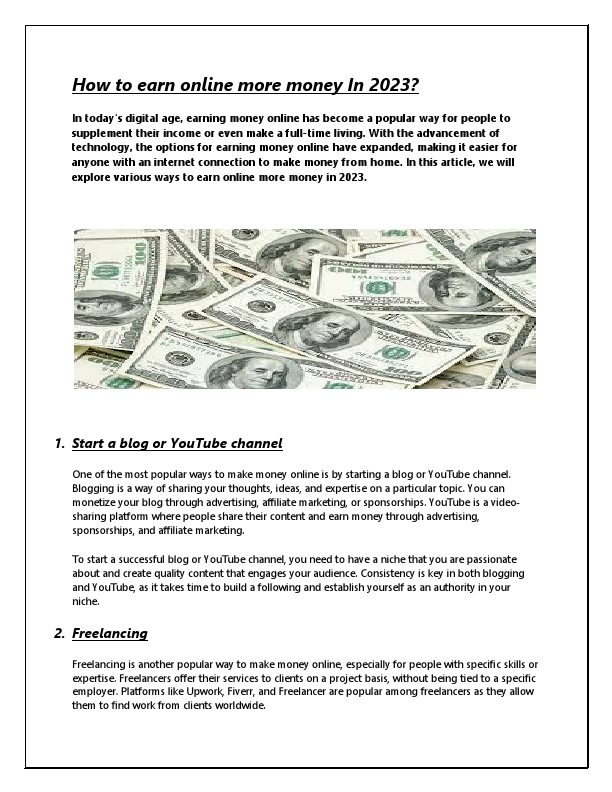 How to earn online more money In 2023.pdf