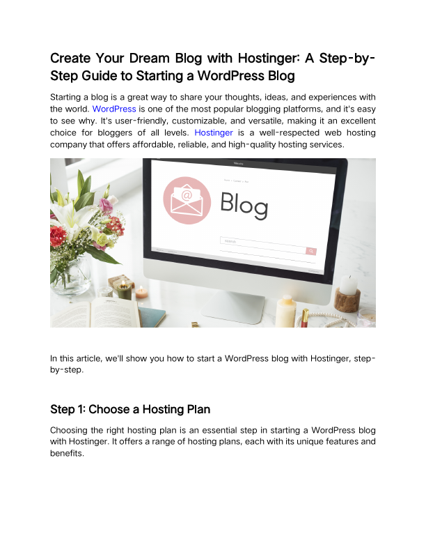 Create Your blog with hostinger.pdf