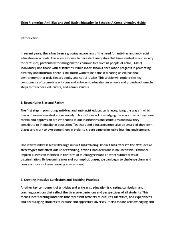 2 The Importance of Teaching Anti-Bias and Anti-Racist Education in Schools.pdf