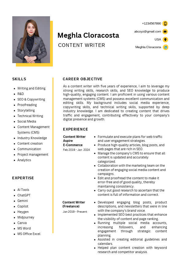 Content Writer Resume.pdf