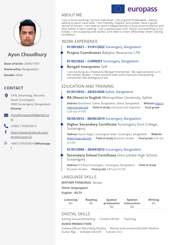 CV - Ayon Choudhury Updated.pdf