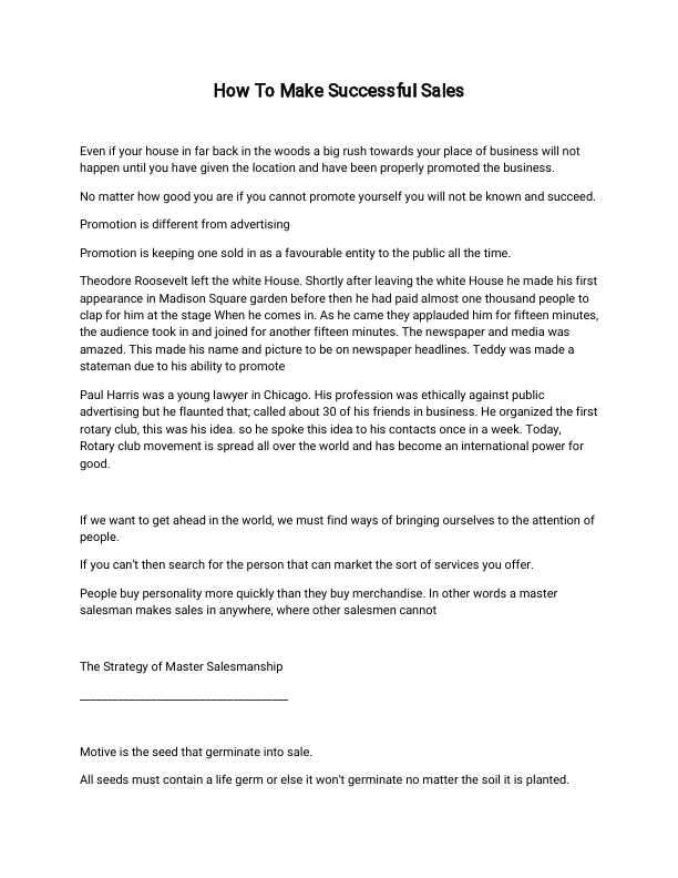 How To Make successful Sales-WPS Office.pdf