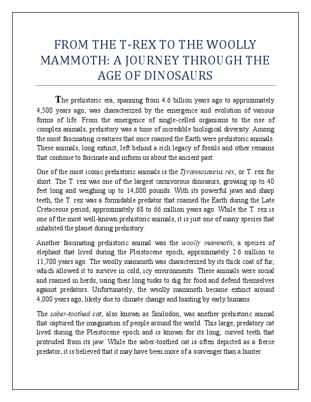prehistoric animal.pdf
