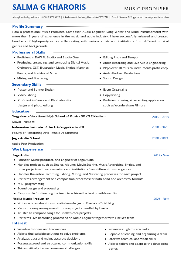 Salma G Kharoris - Curriculum Vitae - Portfolio Link - English.pdf