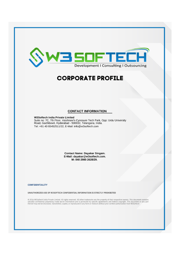 W3softech Corporate Profile.pdf