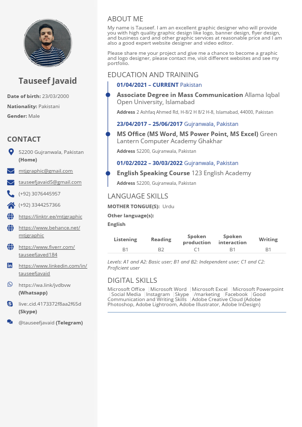 CV - Tauseef Javaid.pdf
