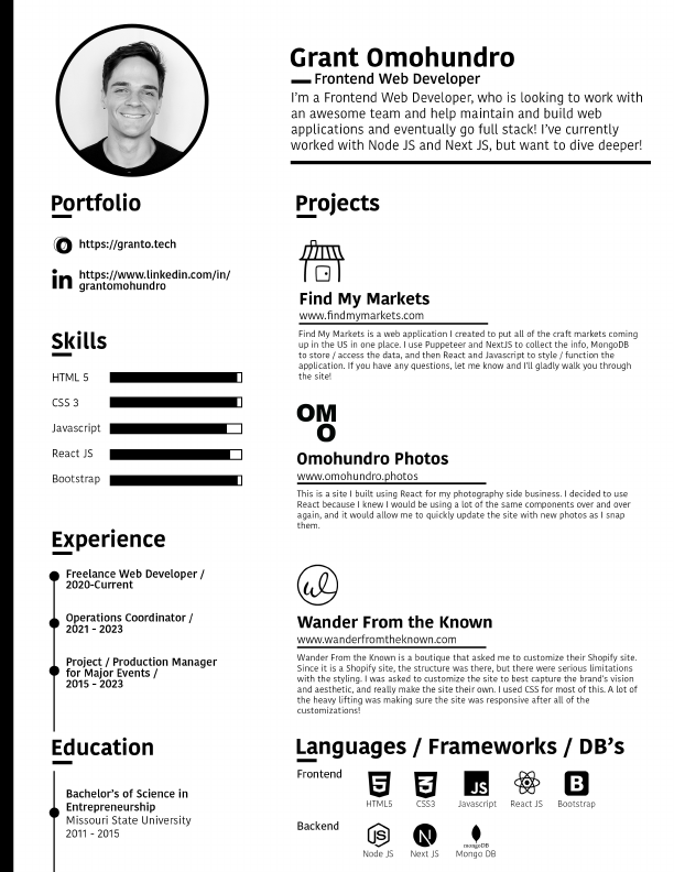 GrantOmohundroResume.pdf