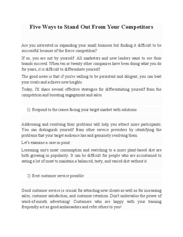 Five Ways to Stand Out From Your Competitors (1).pdf