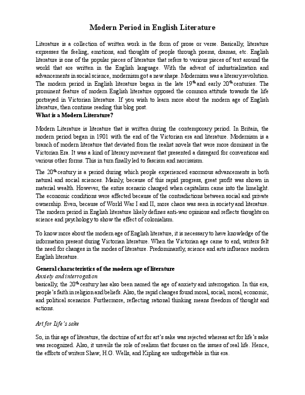Modern Period in English Literature.pdf