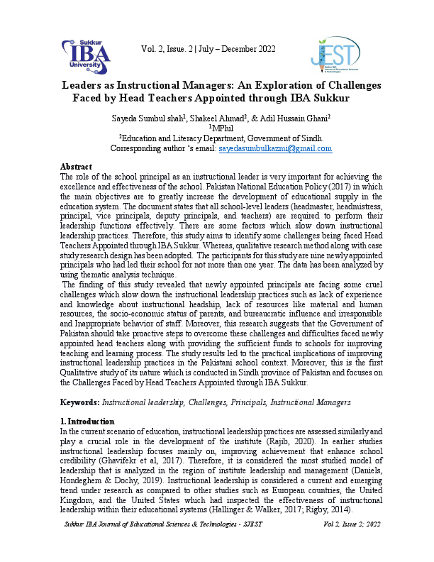 3.+1179+-+An+Leaders+as+an+Instructional+Managers+An+Exploration+of+Challenges+Faced+by+Head+Teachers+Appointed+through+IBA+Sukkur.pdf