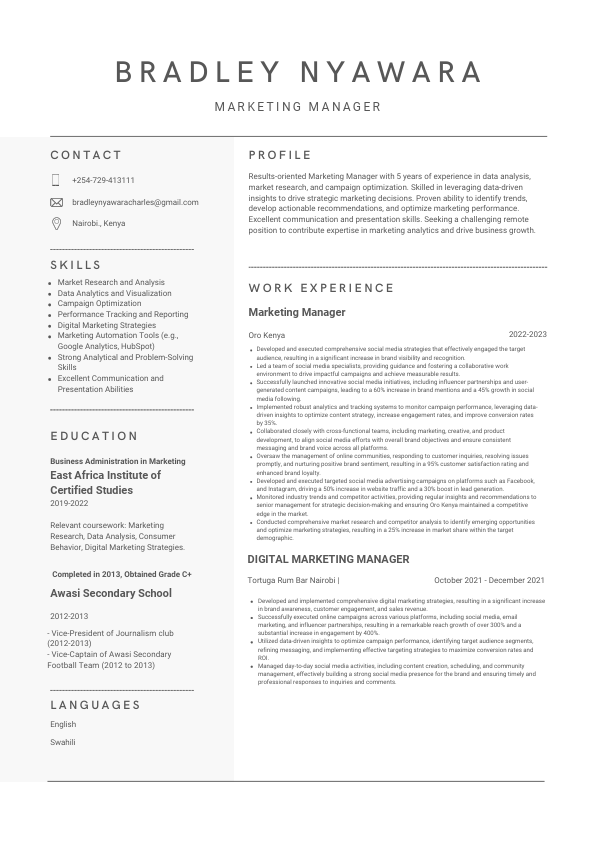 Bradley Nyawara CV Resume .pdf