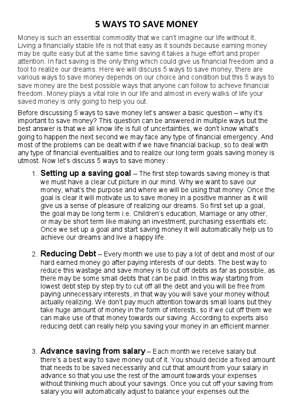 5 ways to save money.pdf