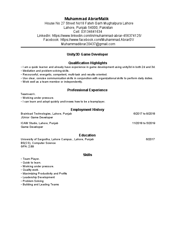 Muhammad Abrar Resume.pdf