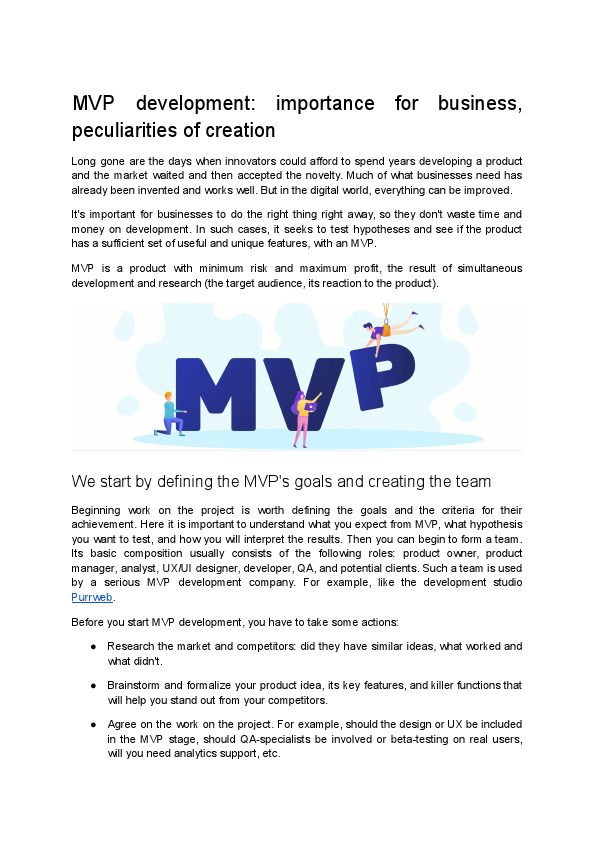 MVP development_ importance for business, peculiarities of creation.pdf