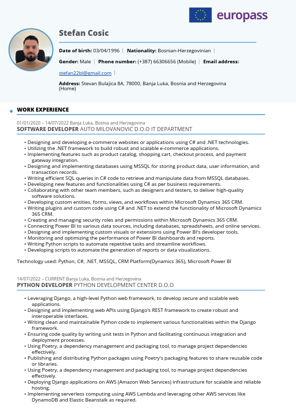 CV - Stefan Cosic.pdf