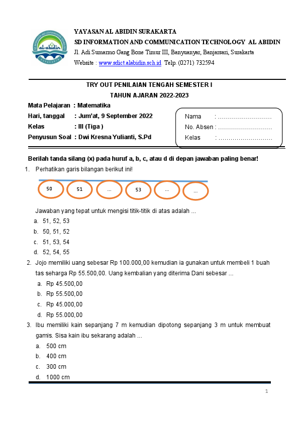 Soal Try out Matematika kelas 3.pdf