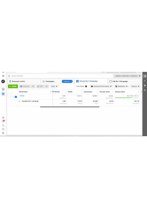 Facebook ads campaing portfolio .pdf
