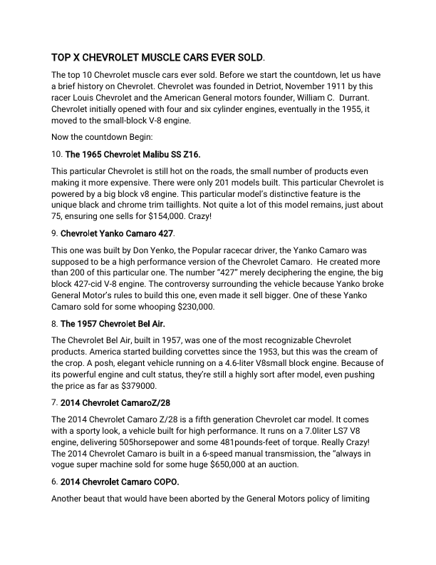 TOP X CHEVROLET MUSCLE CARS EVER SOLD.pdf