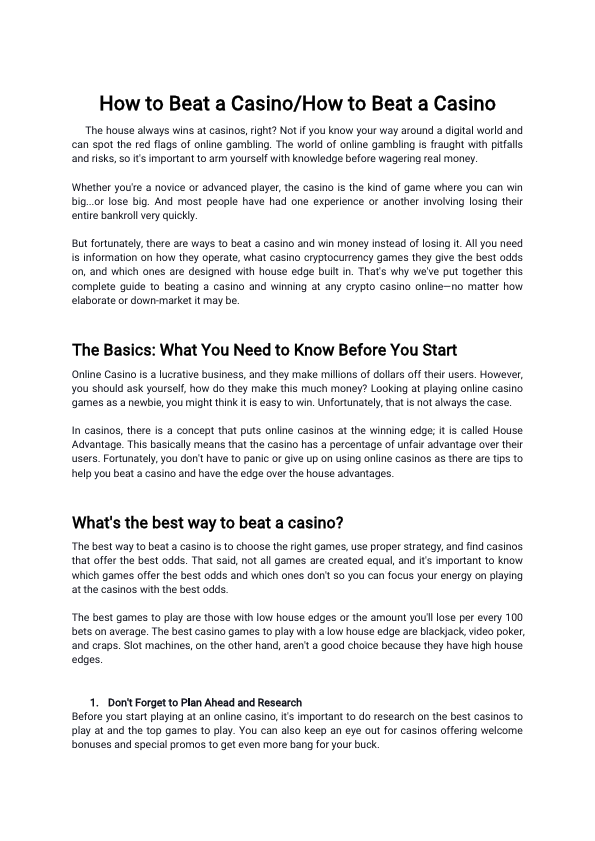 How to Beat a Casino.pdf