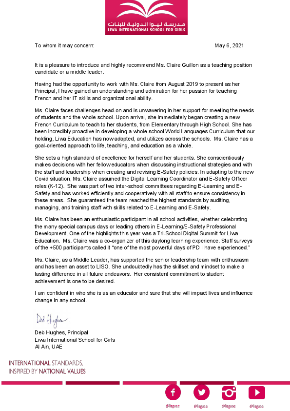 Claire Guillon - Principal Reference Letter 2019-21.pdf