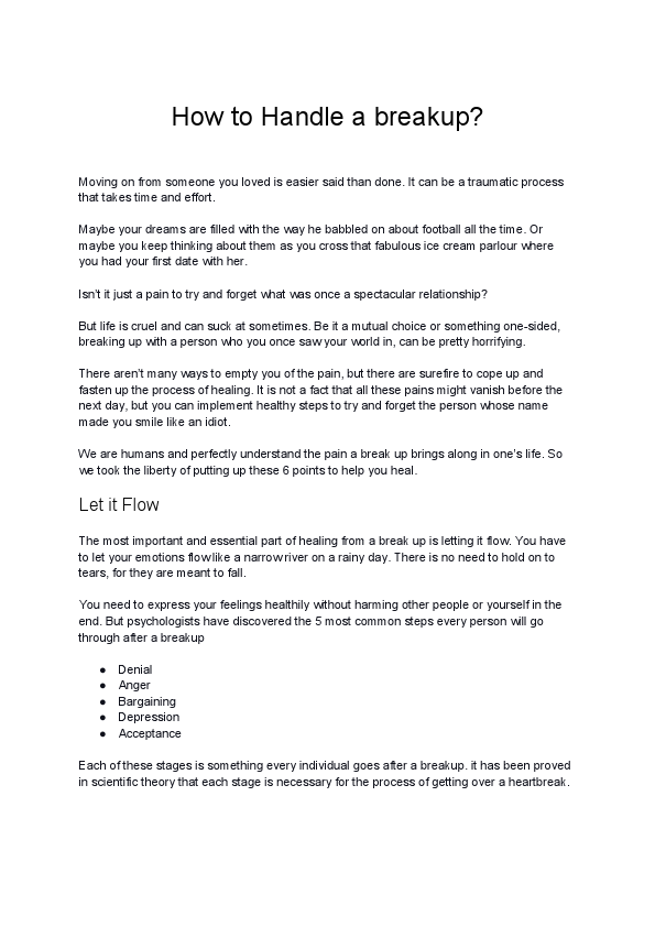 How to Handle break up.pdf