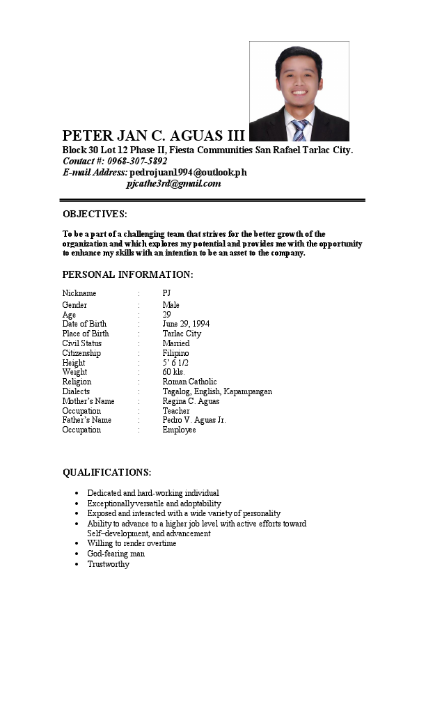 CV - Peter Jan Aguas III.pdf