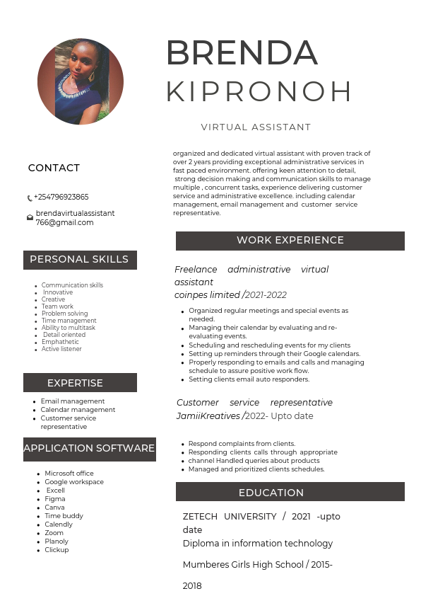 Virtual assistant Cv.pdf