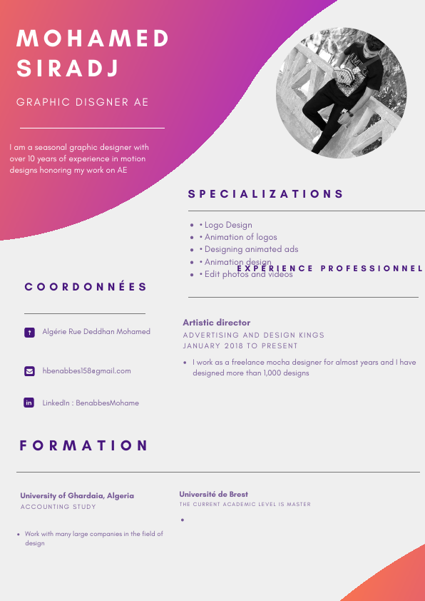Coloré Dégradé Graphique Concepteur CV.pdf