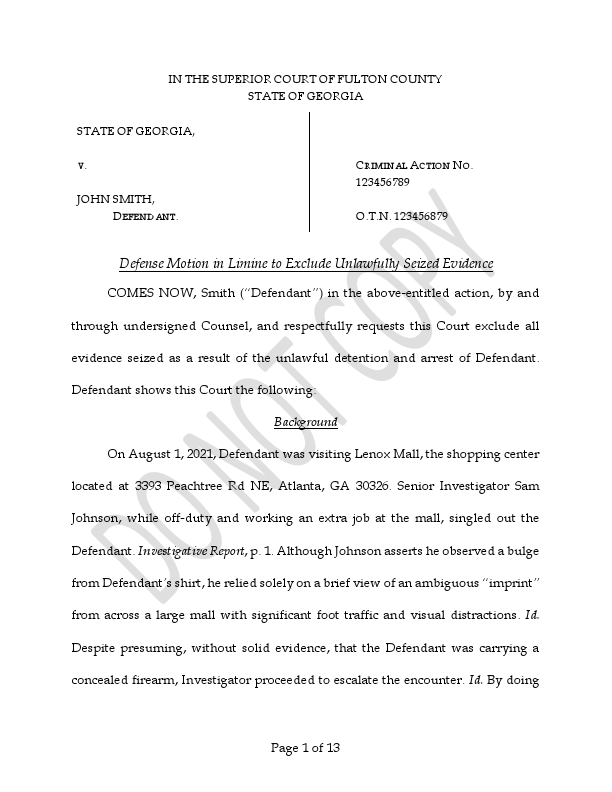 Sample Motion to Suppress.pdf