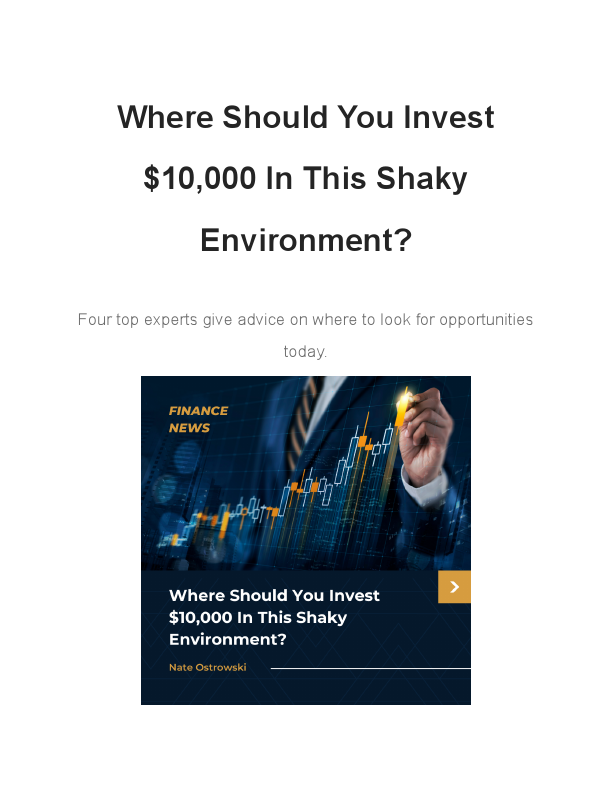 Where Should You Invest $10,000 In This Shaky Environment.pdf