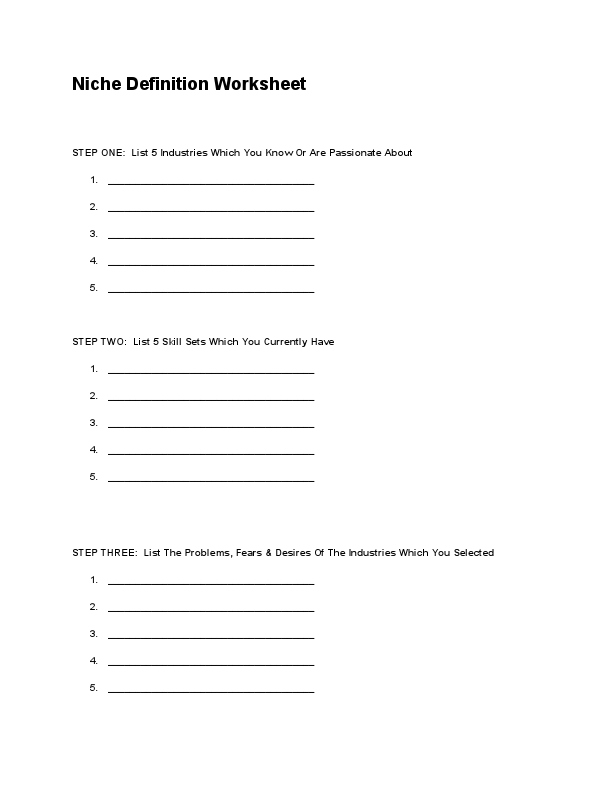 Niche Definition Worksheet.pdf