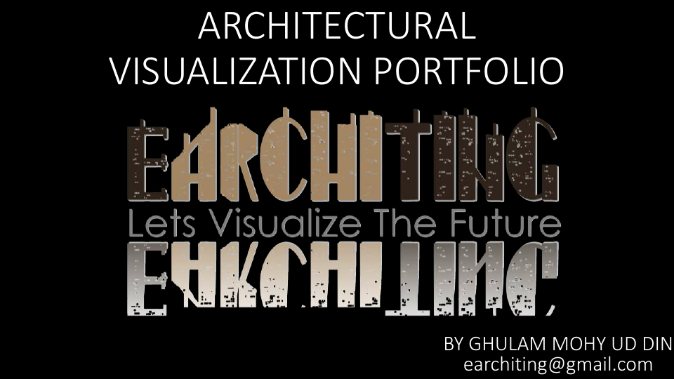 Architectural Visualization Portfolio EArchiting By Ghulam Mohy ud din.pdf