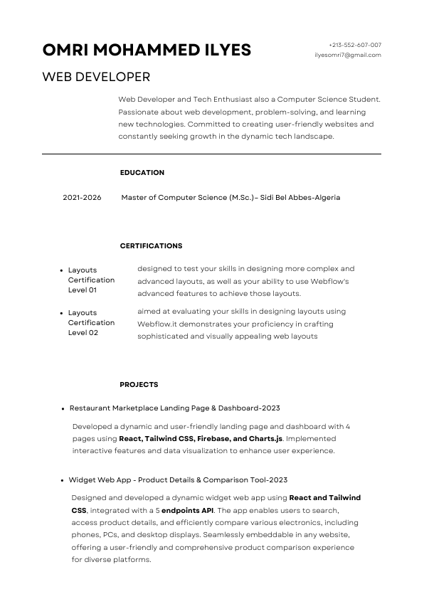 ilyes CV resume.pdf
