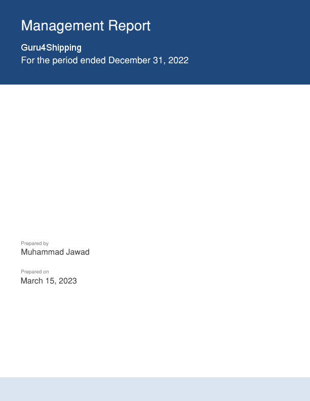 Management Report - Shipping guru Financials Fy 2022.pdf