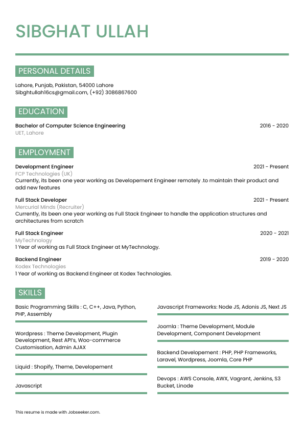 Resume Sibghat Ullah.pdf