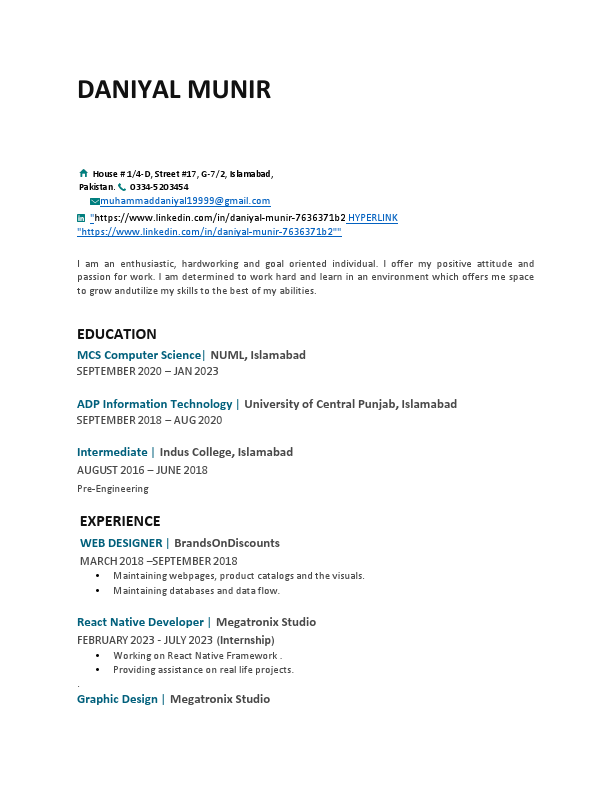 Daniyal Munir (Resume).pdf