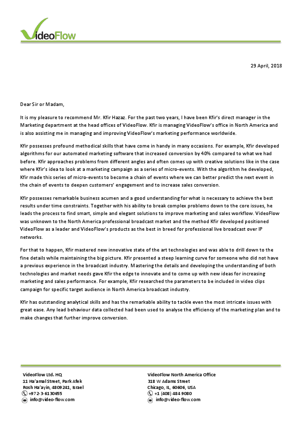 Recommendation to Kiefer Hazaz By VP of Marketing.pdf